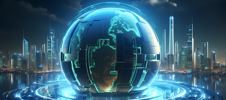 An interconnected city using one of the top cloud computing platforms