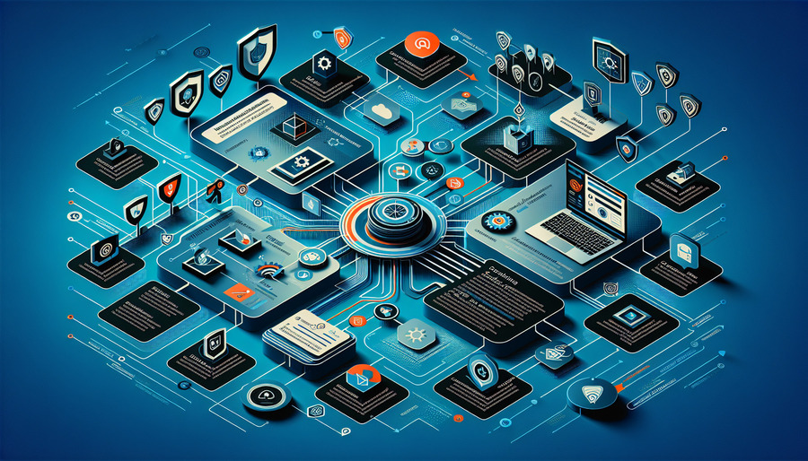 An infographic explaining the functionalities of Bitdefender Central.